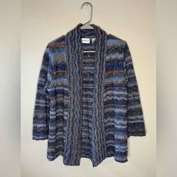 Alfred Dunner Sweaters - 🌟 Alfred Dunner blue multicolor women’s sweater size small